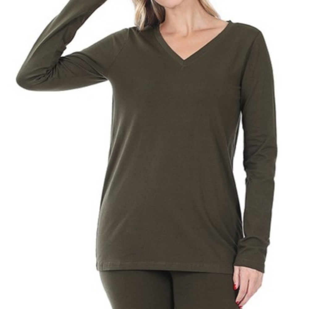 Dark Olive leggings set.